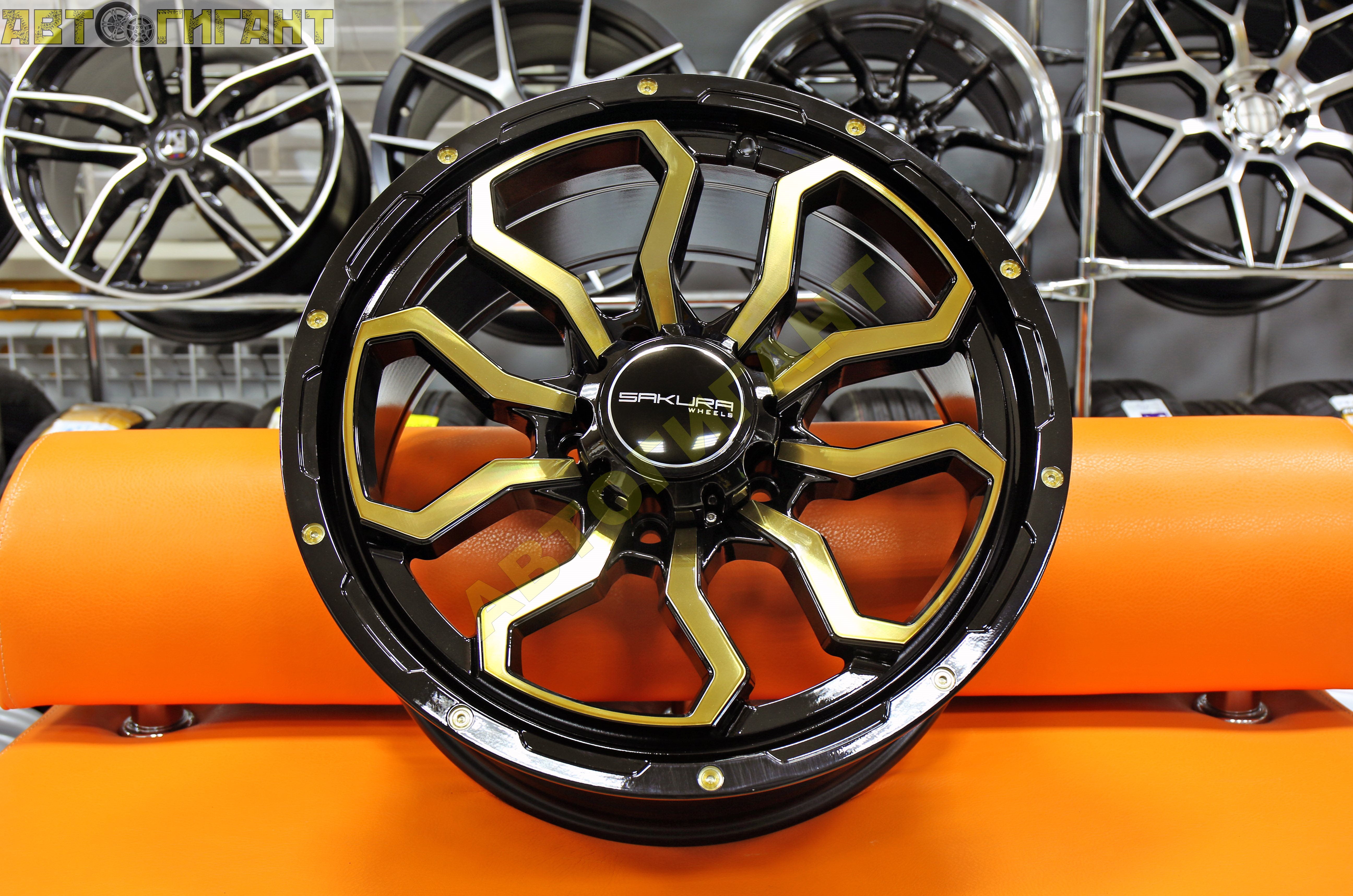 Диск литой Sakura Wheels 3378 (452) R20*9.0 5*150 ET +25 ЦО 110,5мм купить  в Барнауле и Бийске